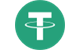 USDT Tether kriptovalūtas stabilo monētu ikona
